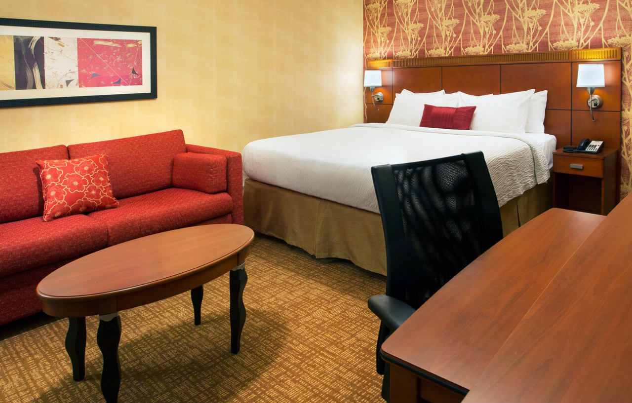 Courtyard By Marriott Phoenix Airport Buitenkant foto